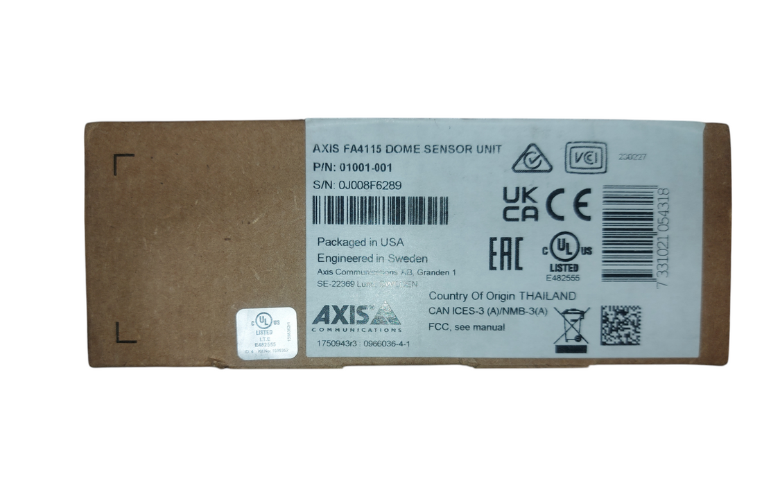 Axis Communications FA4115 Dome Sensor Unit