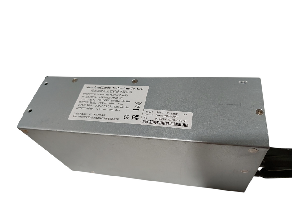 Bitmain APW7 1800W Power Supply for Bitmain Antminer Model: APW7-12-1800  =