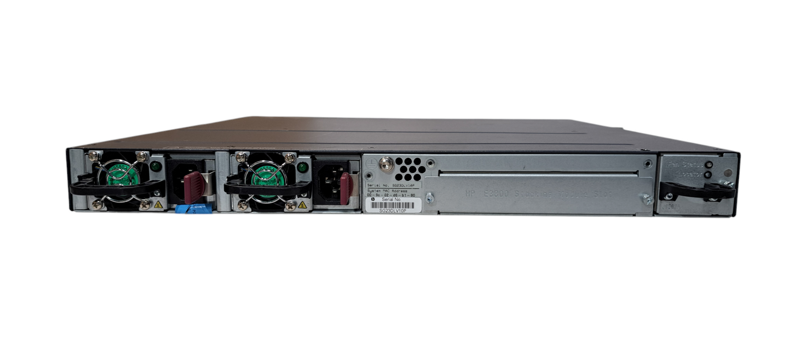 HP-E3800-24G-PoEP-2SFPP Network Switch 2x SFP+ Switch w/ 2x PSU