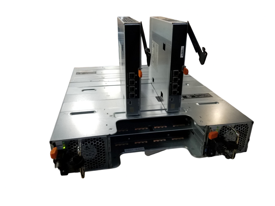 Dell PowerVault Storage MD1400 w/ 2x 12G-SAS-4 EMM Controllers 2x 600W PSUs