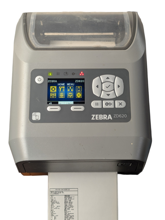 Zebra ZD620 BT WIFI Direct Thermal Label Printer ZD62143-T01F00EZ -