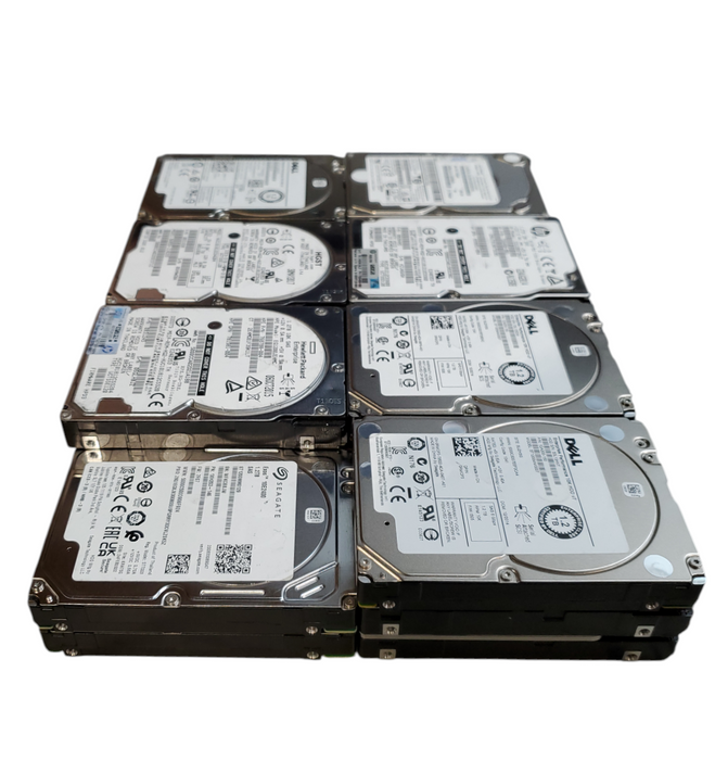 Lot 23x 1.2TB SAS 2.5" 15mm 10k RPM 6Gb/s Enterprise HDD - Assorted Brands