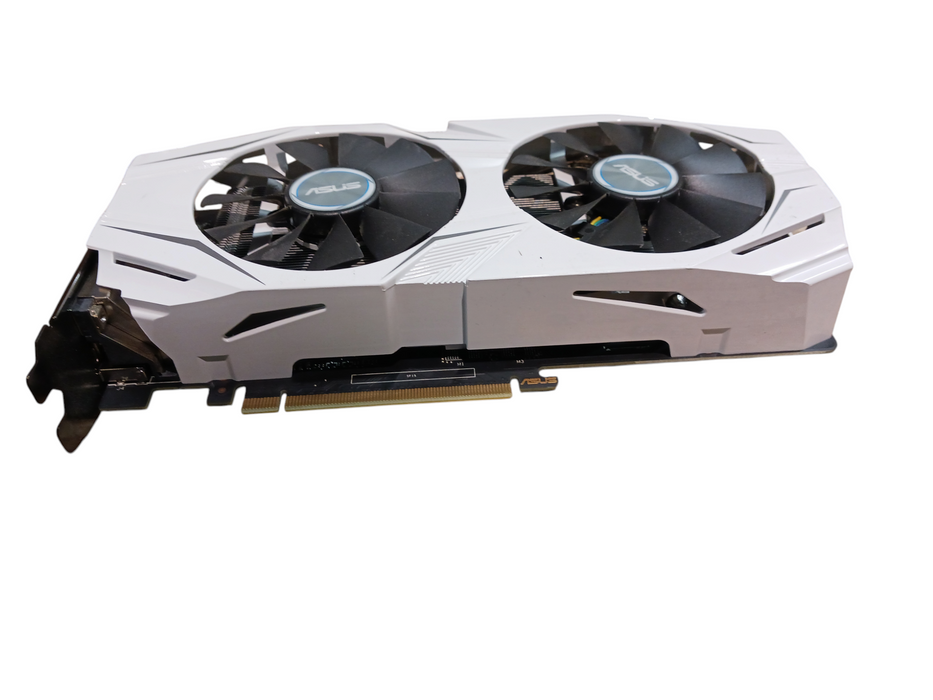 ASUS GeForce GTX 1060 6GB White GDDR5 Graphics Card DUAL-GTX1060-06G Q