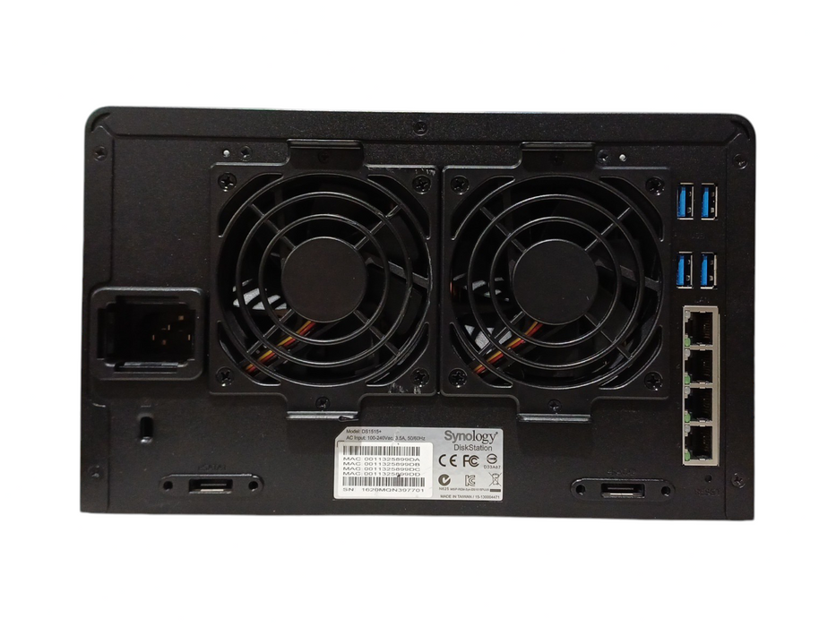 Synology DiskStation DS1515+ 5-Bay NAS w/ 5x6TB HDDs