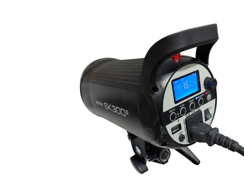 Godox SK300 Studio Flash & Godox Fl60 Flexible LED Light  =