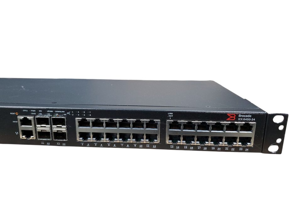 Brocade ICX6450-24 24 Port Gigabit Ethernet Switch