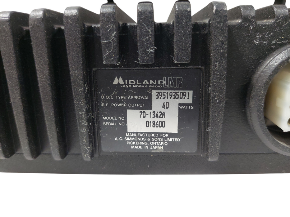 Midland LMR Model: 70-1342A Radio =