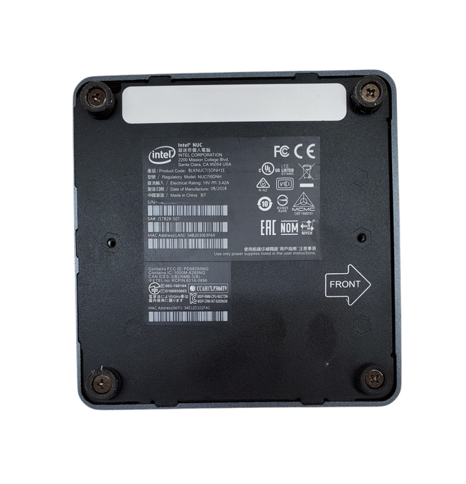 Intel NUC BLKNUC7i5DNH1E Core i5-7300U|8GB RAM|256GB M.2|READ