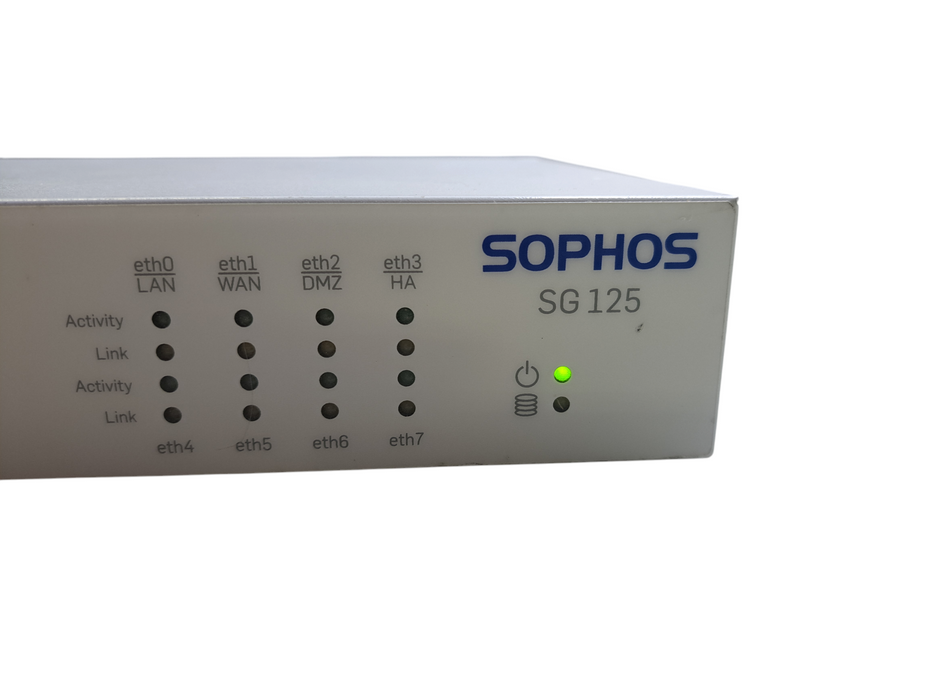 Sophos SG125 rev.2 Firewall | 8-Port Security Appliance *READ*