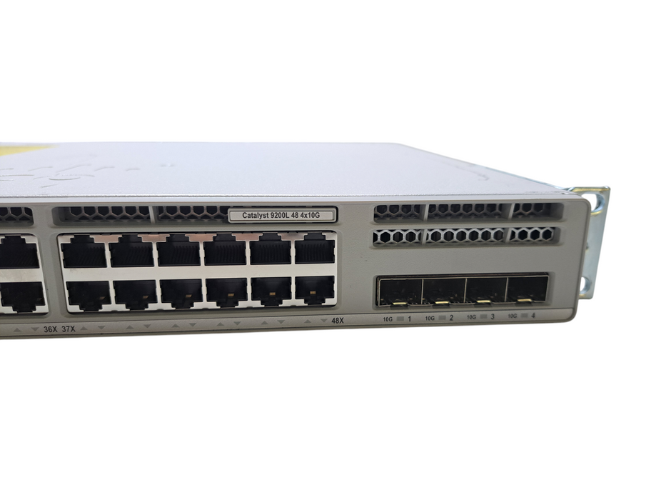 Cisco C9200L-48T-4X V01 | 48-Port Gigabit, 4x 10G SFP+ Switch w/ 1x PSU )