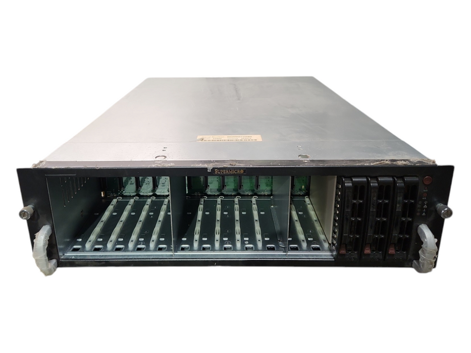 SuperMicro 5000 3U 15x3.5", 2x Xeon E5620 2.40GHz w/ X8DTE-F & 24GB RAM