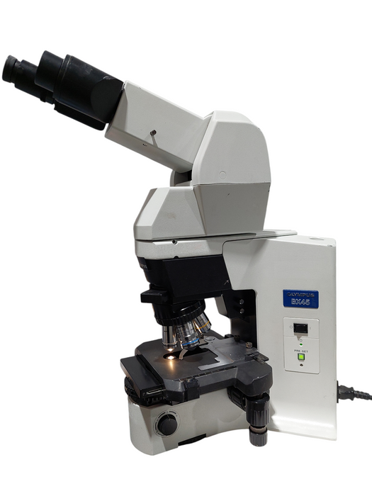 Olympus BX45 Microscope Model: BX45TF With 5 Objective Lens  =