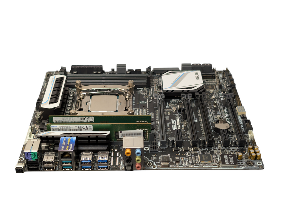 ASUS X99-A/USB 3.1 Intel Core i7-5820K 16GB RAM Motherboard Combo  -