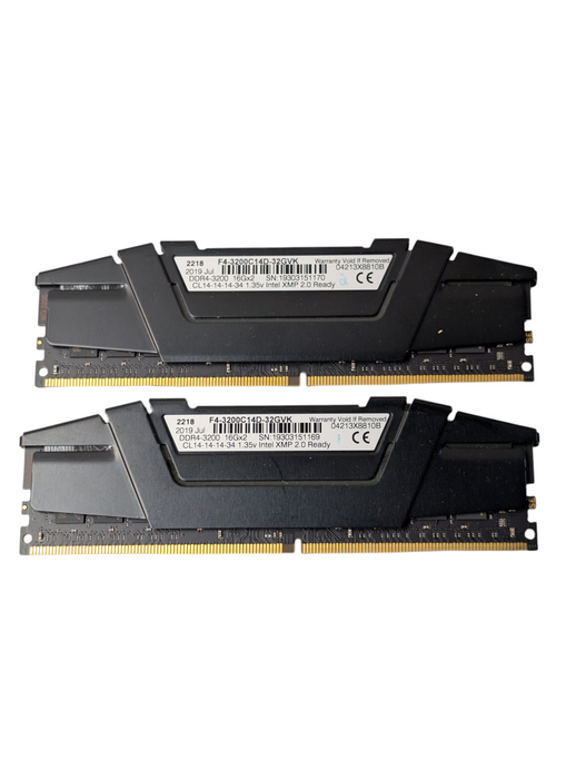Kit 32GB DDR4 Gaming RAM Memory G.Skill Ripjaws 5 3200MHz 2x16GB  -