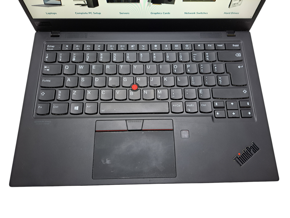 Lenovo ThinkPad X1 Carbon | Intel Core i5-8265U, 8GB RAM, 256GB NVMe ) Lap200
