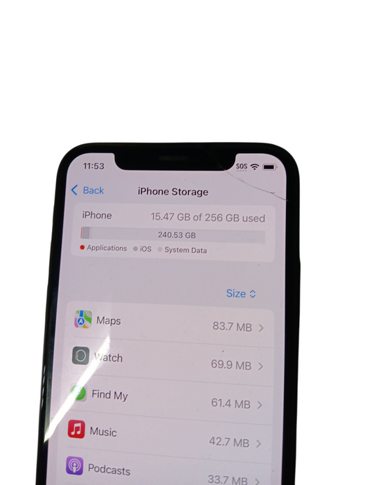 Apple iPhone XS - 256GB - Space Gray [A1920] Read