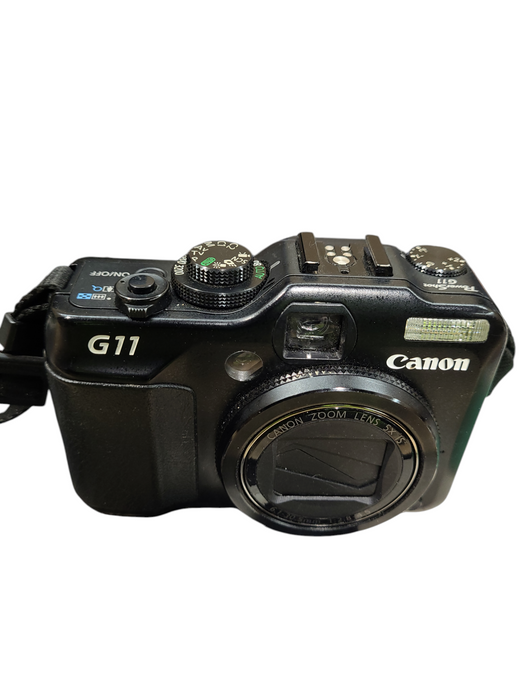 Canon PowerShot G11 PC1428 Black HDMI 2.8" LCD 5x Optical Zoom Digital Came