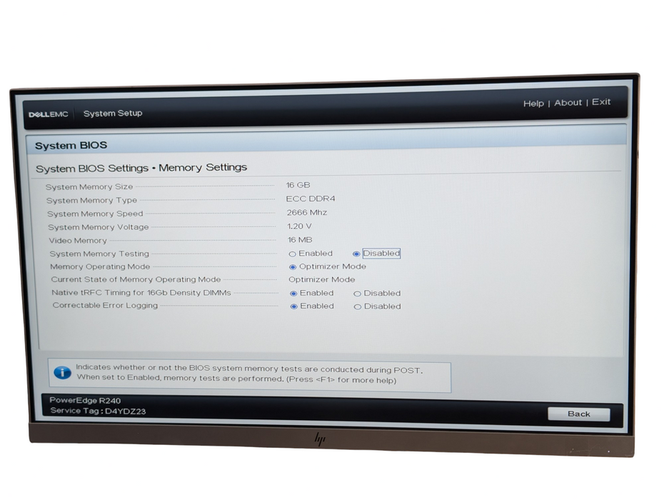 DELL PowerEdge R240 Intel Xeon E-2224 16GB RAM  -