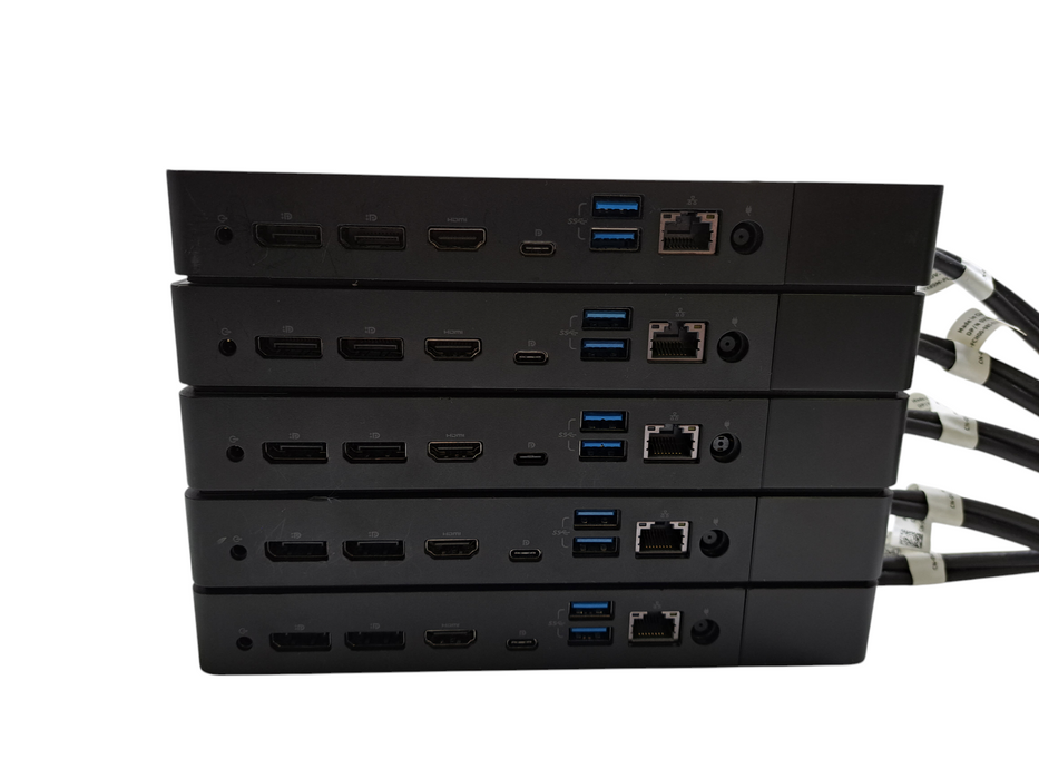 Lot of 5x Dell WD19DC Dual USB-C Performance Docking Station | Docks ONLY )
