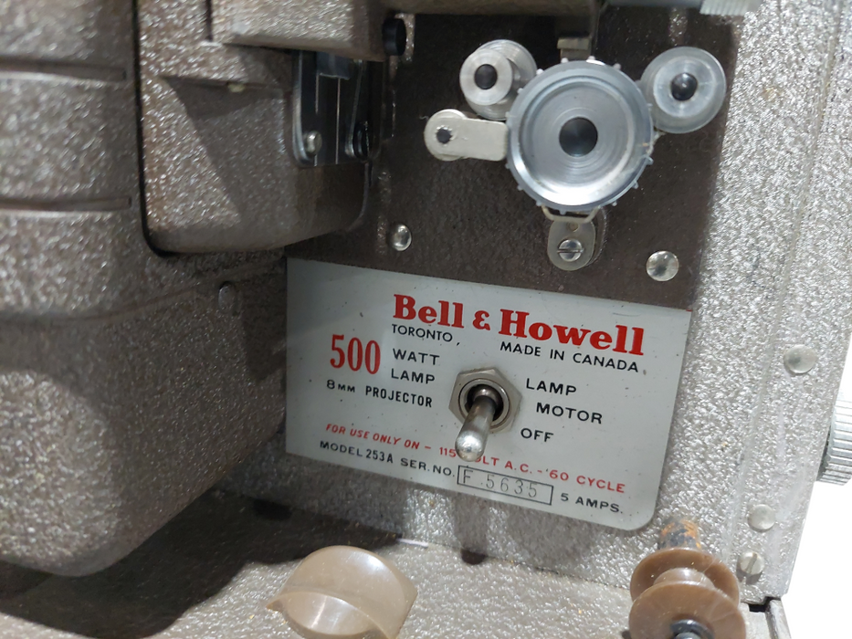 Vintage Bell & Howell Projector  =