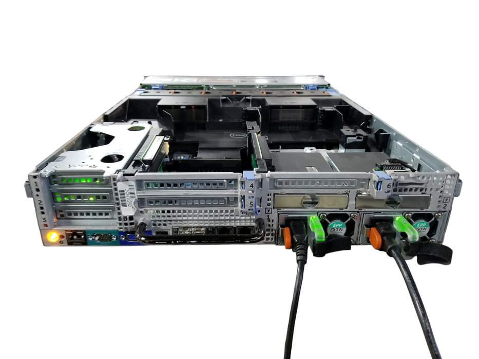 DELL PowerEdge R730xd 2x Xeon E5-2640v3 64GB DDR4 PERC H730P-Mini 2x750W