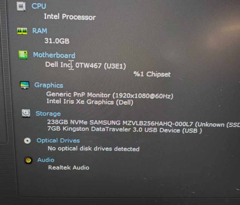 Dell Latitude 7430 Core i7-1270P @2.20GHz 32GB RAM 256GB SSD  Lap200