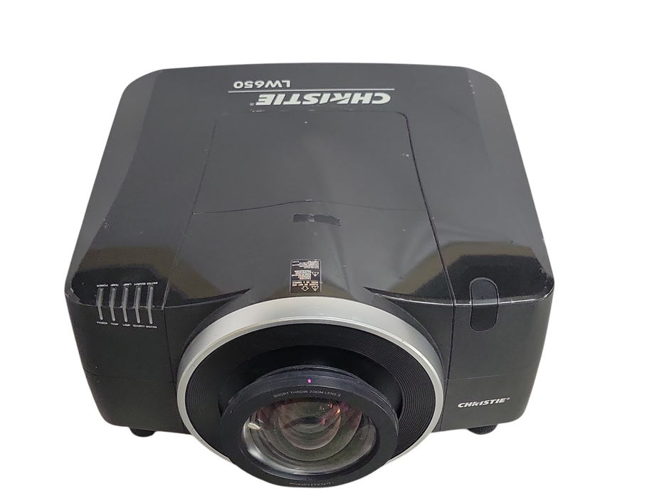 Christie LW650 WXGA Projector HDMI 6500 Lumens, 758 Lamp hours _