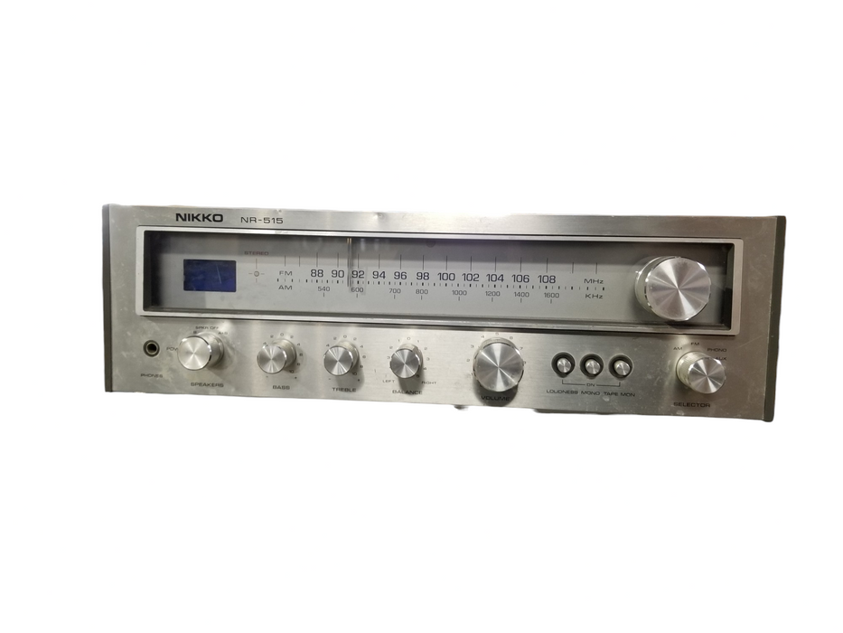 Vintage Nikko NR-515 AM/FM Stereo Receiver - For Parts Only