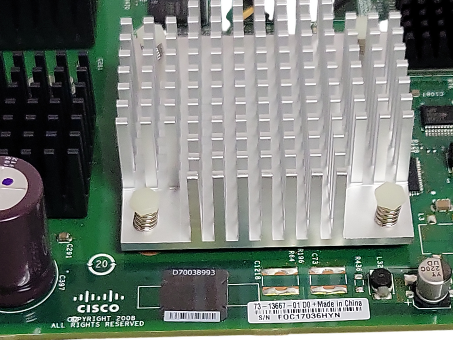 Cisco SM-ES3G-24-P 24-Port Gigabit PoE+ L2/L3 Enhanced Ethernet Switch Modu _