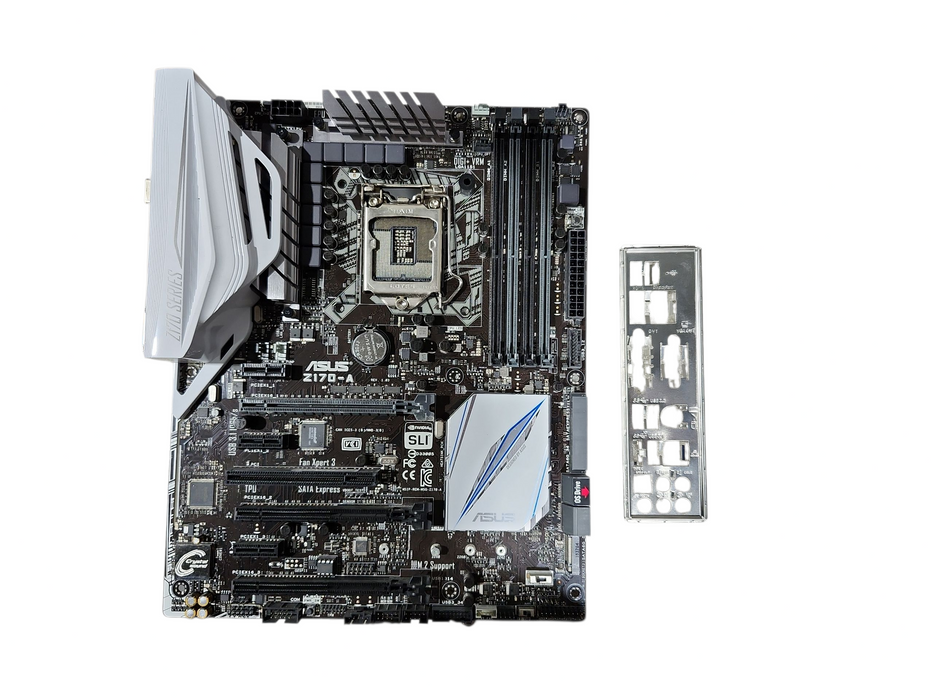 Asus Z170-A Motherboard LGA 1151 Socket ATX DDR4 w/ IO Shield READ