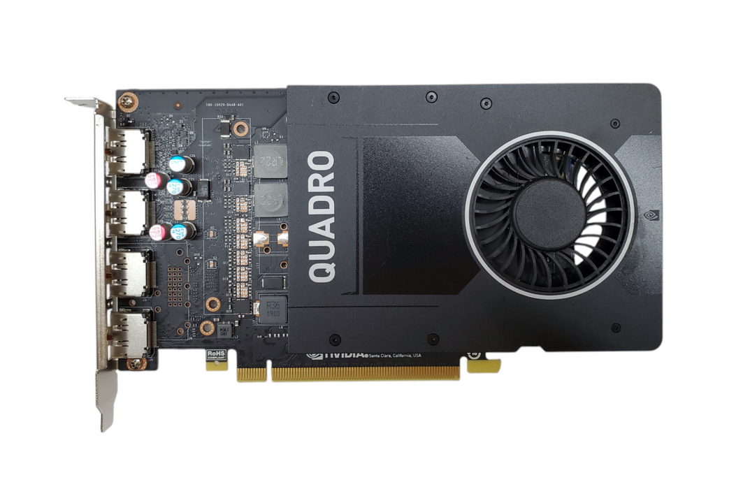 NVIDIA Quadro P2200 5GB GDDR5 Graphics Card | 4x Display Port