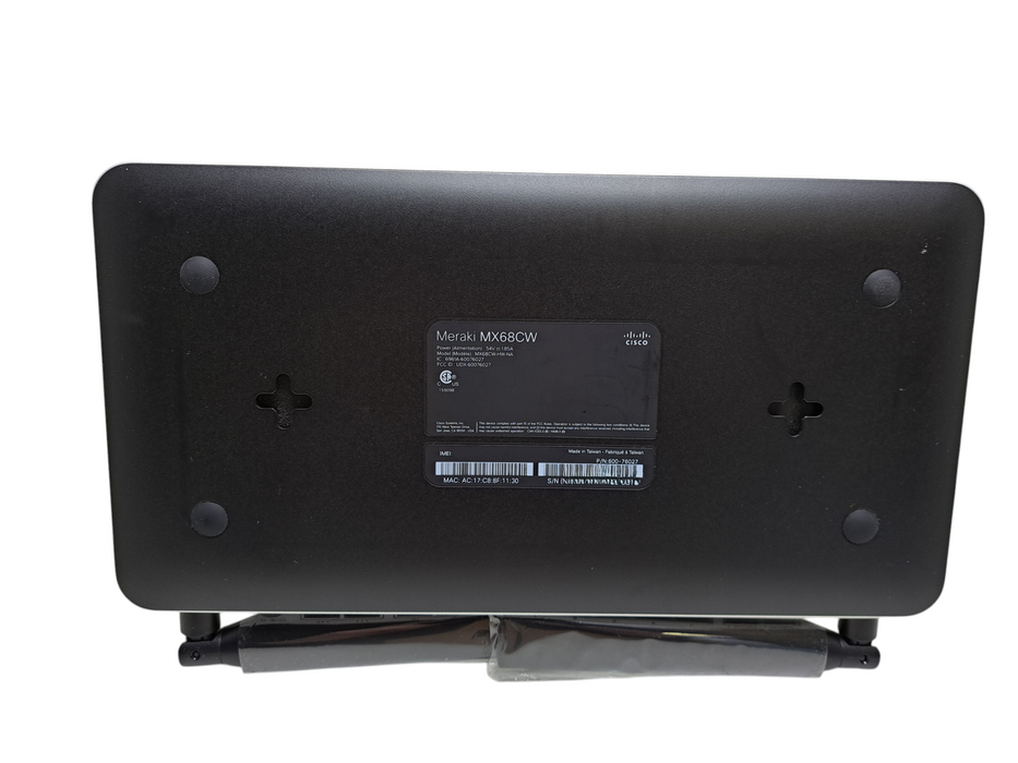 Cisco Meraki MX68CW-HW-NA Network Security Firewall Appliance (Open Box) )