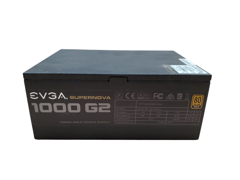 EVGA SuperNOVA 1000 G2 80+ Gold 1000W Fully Modular PSU w/ Cables