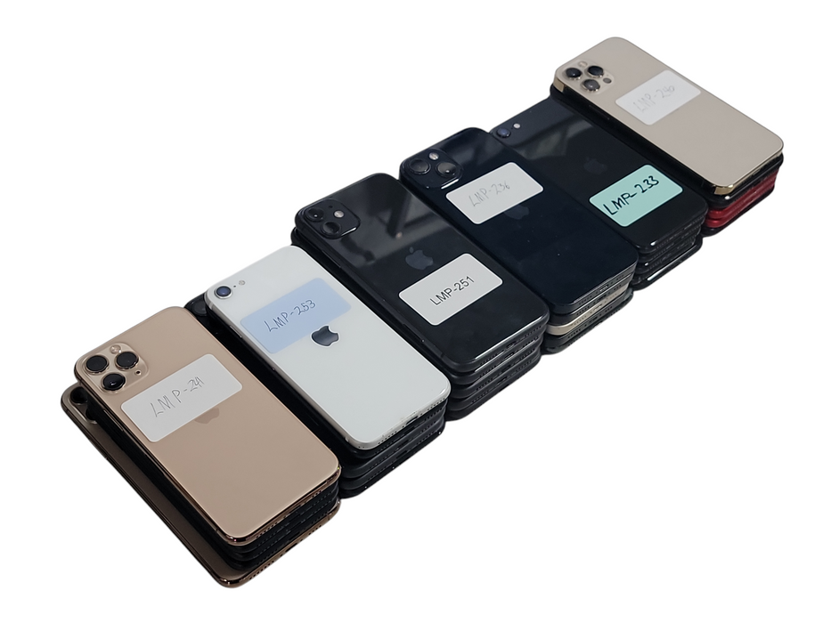 Lot of 30x Apple iPhone [SE2 to 13 | Locked | A/B Condition][LMP-10] (