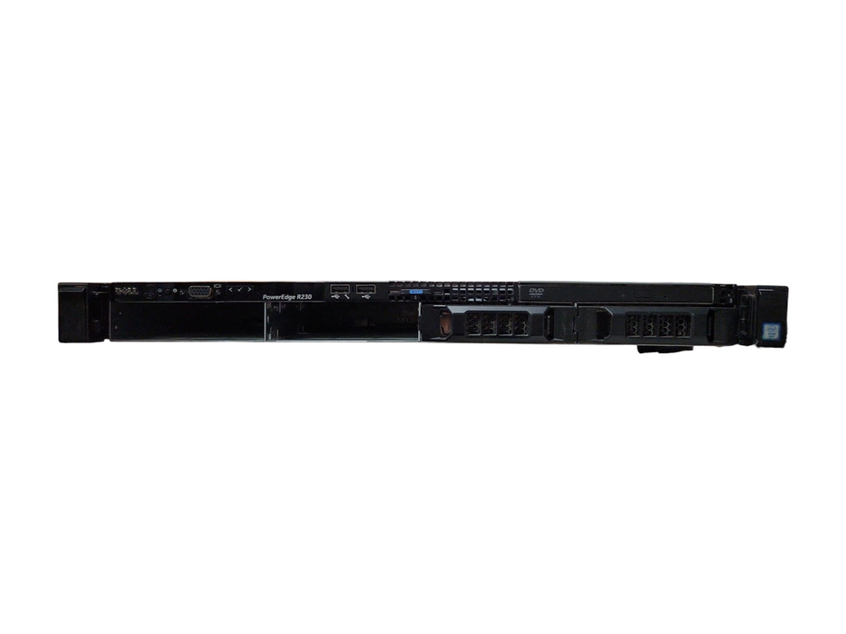 Dell PowerEdge R230 1U 4x3.5", Xeon E3-1220 v5, 8GB DDR4, PERC H330