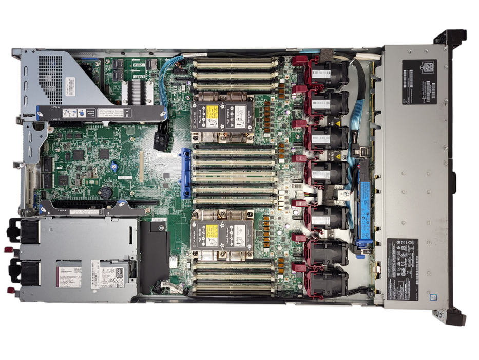 HP ProLiant DL360 Gen10 Barebone 2 x Heatsink 2 x 800W No RAM/CPU/RAID READ $