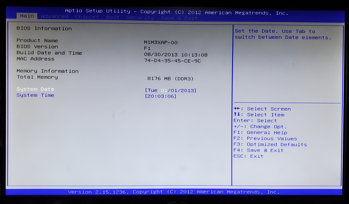 Gigabyte GB-BXA8-5545 Mini-PC AMD A8-5545M 8GB RAM - No HDD