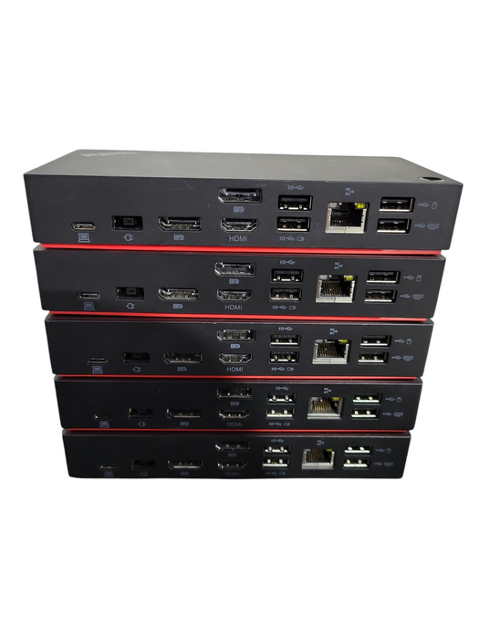 LOT 5x Lenovo ThinkPad USB-C Dock Gen 2 LDC-G2 !