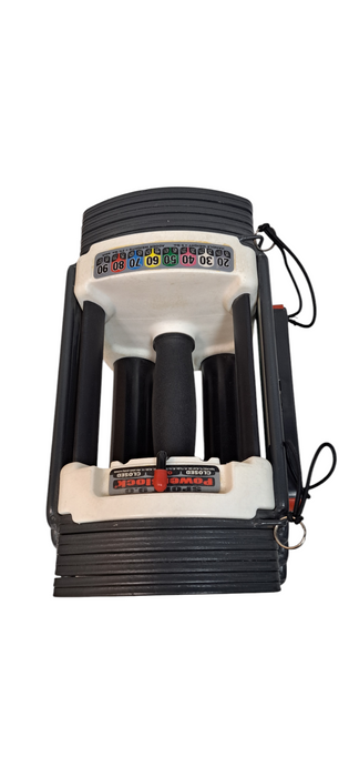 Pair Of Powerblock Sport 9.0 Model 50LB Bumbbles