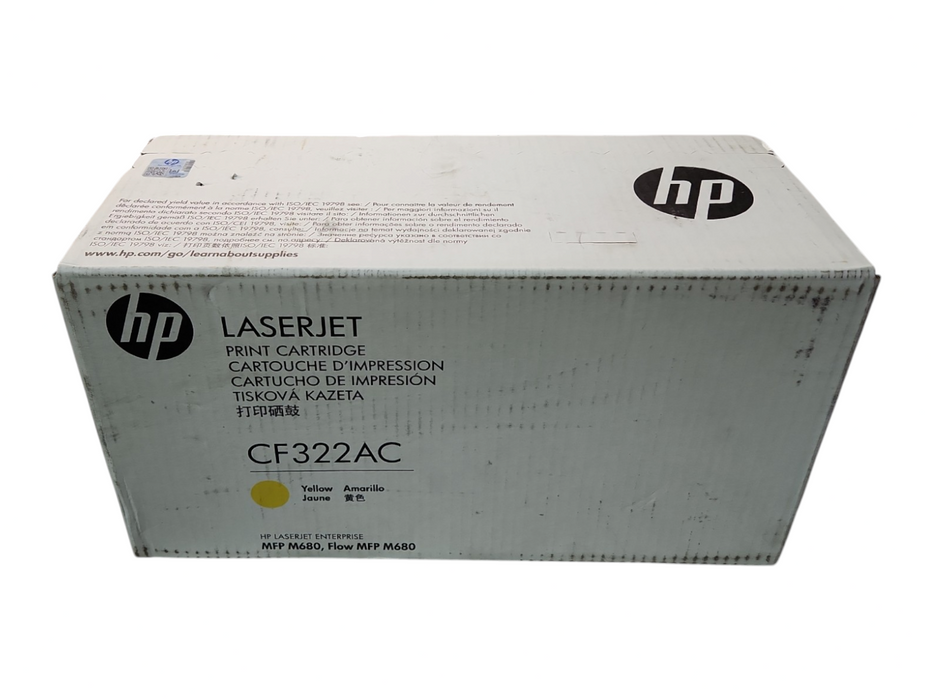 *NEW* HP CF322AC Yellow Toner Cartridge HP LASERJET MFP M680 FLOW MFP M68