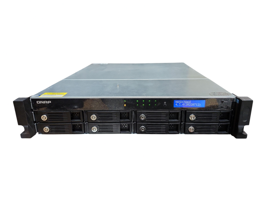 QNAP TS-869U-RP 8 Bay Diskless Network Attached Storage, 8x 2TB HDDs