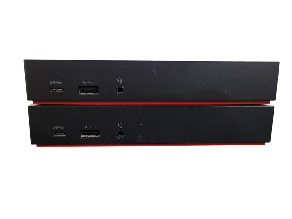 LOT 2x Lenovo ThinkPad USB-C Dock Gen 2 LDC-G2 !