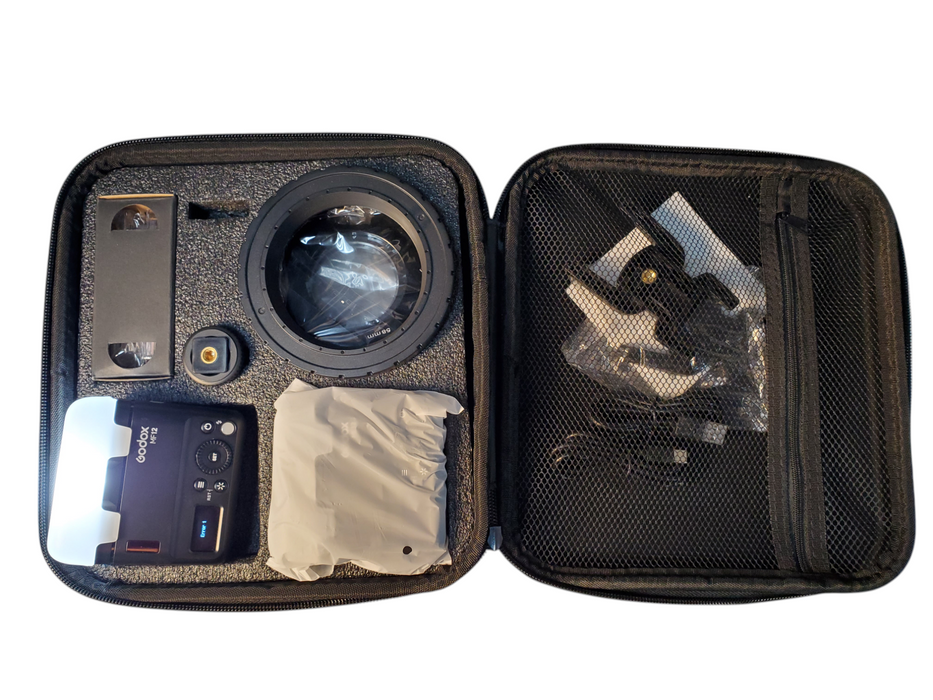 Godox MF12-K2 TTL Macro Flash 2-Light Kit With Battery READ