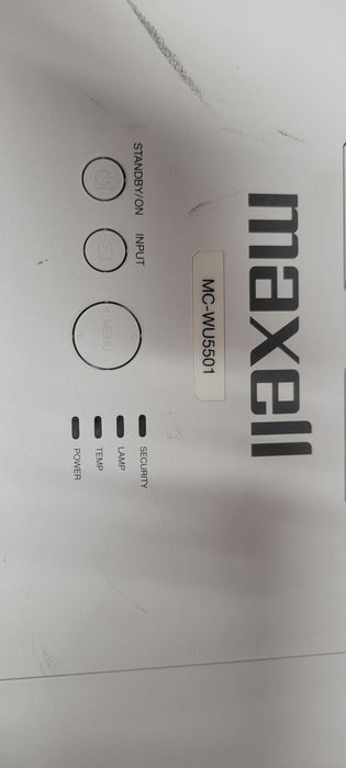 Maxell MC-WU5501 WUXGA 5000 Lumen HD projector, READ _