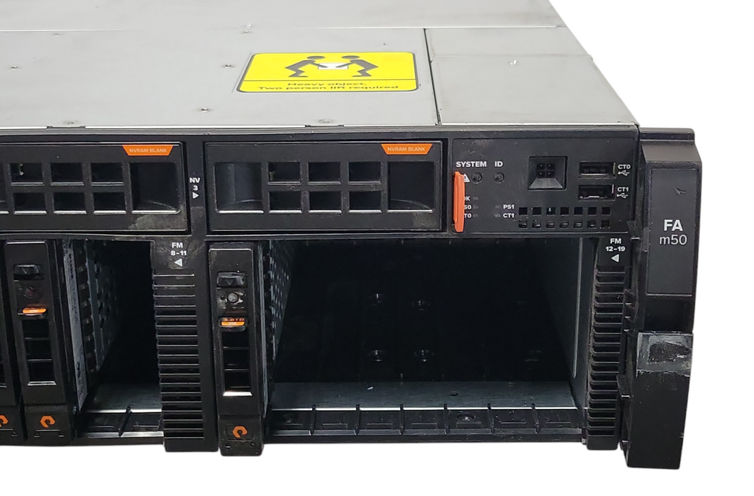 PURE STORAGE FLASHARRAY FAM50  w/ 2x m50 R2 controllers, 2x PSU  _