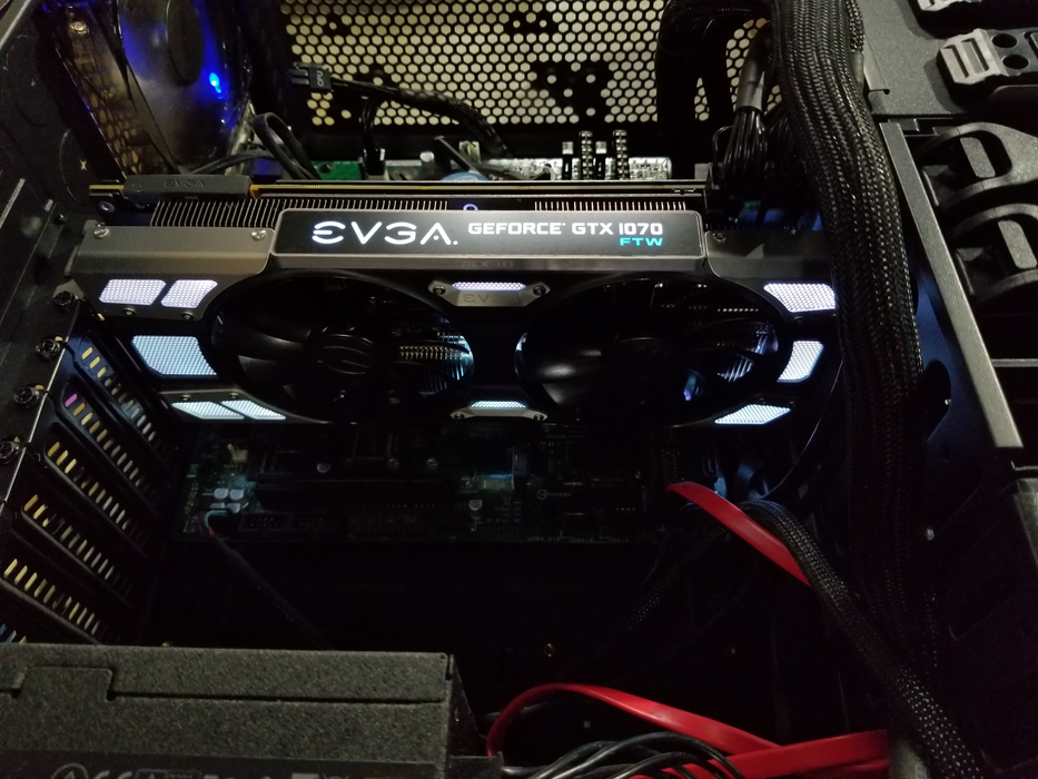 Custom PC Core i5-6600K 3.30GHz, GTX 1070, 16GB DDR4, 256GB NVMe, 550W