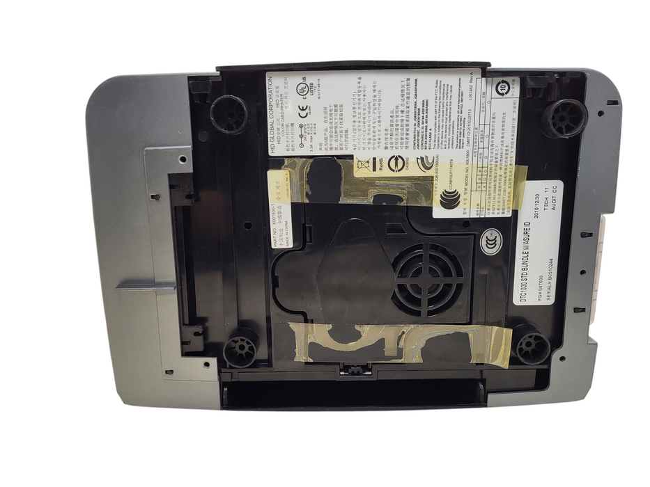 HID FARGO DTC1000 X001800-1 Thermal Transfer Color ID Card Printer $