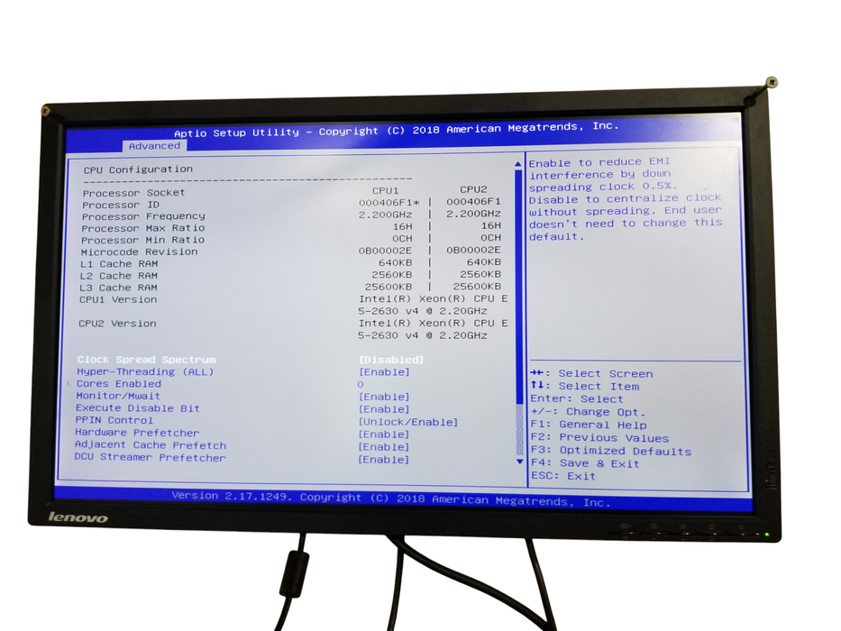 Supermicro X10DRU-i+ 2x Xeon E5-2630v4 2.20GHz, 32GB DDR4 AVAGO 3108 2x750W