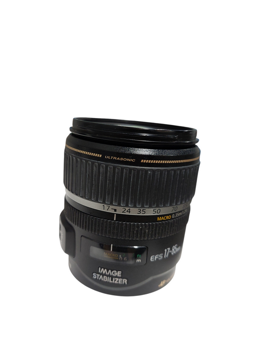 Canon Zoom Lens Ultrasonic Image Stabilizer EF-S 17-85MM 1:4-5.6 IS USM =