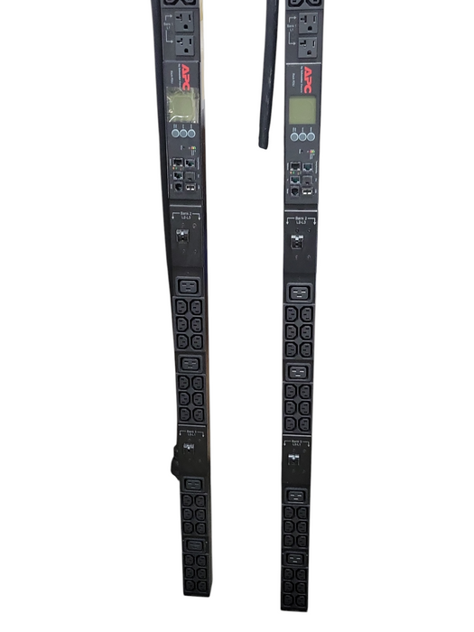 Lot of 2x APC Schneider Electric AP8865 208V 44 OUTLET Metered Rack PDU  _